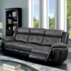 Melio Sofa With 2 Powered Recliners Gray/Black - HOMES: Inside + Out -HOMCOM Shop GUEST de9e6b1c d6da 4b94 8cc6 7b0f697691d8
