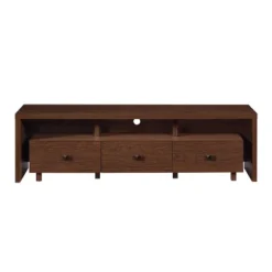 Techni Mobili TV Stand For TVs Up To 70" Brown - Hickory -HOMCOM Shop GUEST deefcdaf 3fbc 46ea 8f0f cbbdb8356437