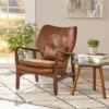 Haddie Mid Century Modern Microfiber Club Chair Brown - Christopher Knight Home 2 Haddie Mid Century Modern Microfiber Club Chair Brown - Christopher Knight Home -HOMCOM Shop GUEST dfa0cac4 427b 4a00 976d ff30682842f6