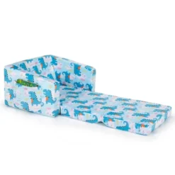 Costway 2-in-1 Convertible Kids Sofa To Lounger Flip-Out Chair W/Storage Pocket -HOMCOM Shop GUEST e1331a7f 53b2 4ec3 9fd4 dfe184796e11