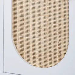 Arina Natural Rattan 2 Door High Accent Cabinet With Adjustable Shelf - Maison Boucle -HOMCOM Shop GUEST e16950a2 4108 4c8d 8fc0 e887997c5e9c