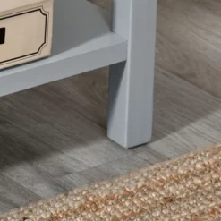 HOMCOM Console Table With 2 Storage Drawers And Open Shelf, Modern Sofa Table For Hallway, Living Room, Or Bedroom, Gray -HOMCOM Shop GUEST e1712946 3111 4746 aaee 1565e69373f7