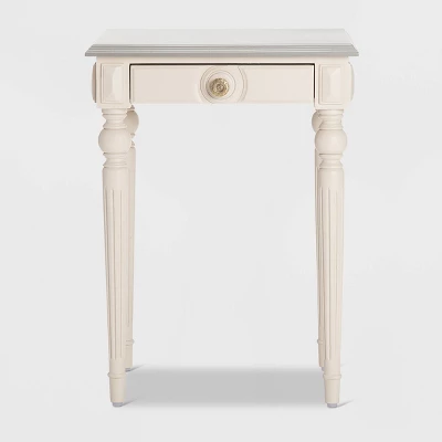 Amos Side Table With Drawer Cream/Gray - ClickDecor 8 Amos Side Table With Drawer Cream/Gray - ClickDecor - Image 6