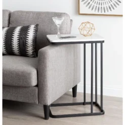 Kate And Laurel - Credele Metal Accent C-Table 21 Kate And Laurel - Credele Metal Accent C-Table -HOMCOM Shop GUEST e31bf384 2eef 4782 90e0 9535bfcddf37