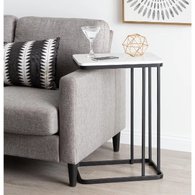 Kate And Laurel - Credele Metal Accent C-Table 11 Kate And Laurel - Credele Metal Accent C-Table - Image 9