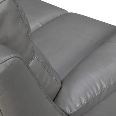 82" Hayward Genuine Leather Power Reclining Sofa - Armen Living 7 82" Hayward Genuine Leather Power Reclining Sofa - Armen Living - Image 5