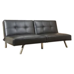 Mackenzie Leather Convertible Sofa - Abbyson Living -HOMCOM Shop GUEST e4fea358 8f12 452d 9f93 16fcb28e818f