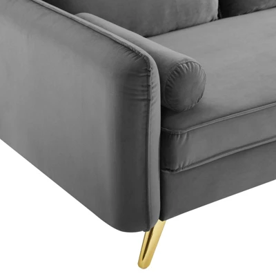Revive Performance Velvet Sofa - Modway 7 Revive Performance Velvet Sofa - Modway - Image 5