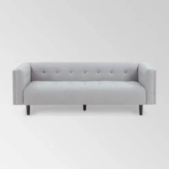 Ludwig Mid Century Modern Upholstered Tufted Sofa - Christopher Knight Home -HOMCOM Shop GUEST e57f4fed 148d 4cba b245 54837cc223a9