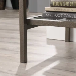 International Lux Console Table Bronze - Sauder -HOMCOM Shop GUEST e5c1dcdb efcc 493b bb2d 5beb833b605f