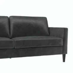 Winston Sofa With Pocket Coils Dark Gray Velvet - Mr. Kate -HOMCOM Shop GUEST e60e7f47 7d5d 4843 8ff0 cee8712e3194