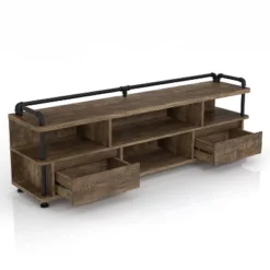 Nanum Multi Storage TV Stand For TVs Up To 70" Reclaimed Oak - MiBasics 11 Nanum Multi Storage TV Stand For TVs Up To 70" Reclaimed Oak - MiBasics -HOMCOM Shop GUEST e7d38e98 169e 4bbb a920 03d4a7fa3555