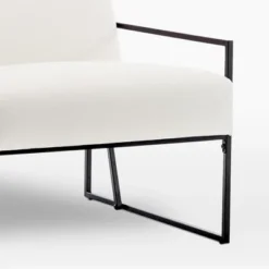 ELuxury Modern Metal Arm Accent Chair, Set Of 2 14 ELuxury Modern Metal Arm Accent Chair, Set Of 2 -HOMCOM Shop GUEST e9f53031 223b 47c8 90f8 d26a97eb29ef