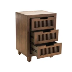 Sawyer 3 Drawer Cabinet Brown - Adore Decor -HOMCOM Shop GUEST ea1b2e40 b213 4ee2 8f66 bf49742973df
