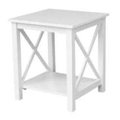 Hampton End Table - International Concepts -HOMCOM Shop GUEST ea6b7f9c 5367 48d6 92cd 64052b731694