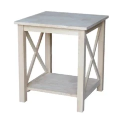 Hampton End Table - International Concepts -HOMCOM Shop GUEST ebfbfe88 da32 4e52 a1e4 3134ec2a85ce