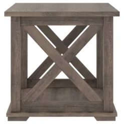 Arlenbry Square End Table Gray - Signature Design By Ashley -HOMCOM Shop GUEST ede9eba8 9521 4133 bcea ffaf02033ebf
