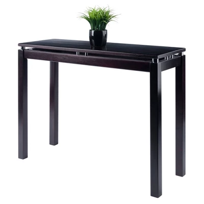 Linea Console Table Dark Espresso - Winsome 7 Linea Console Table Dark Espresso - Winsome - Image 5