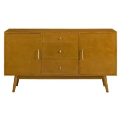 Mid-Century Modern Wood Console TV Stand For TVs Up To 65" - Saracina Home -HOMCOM Shop GUEST efcc9a14 357a 40da 8671 6d1e9dac7cb1