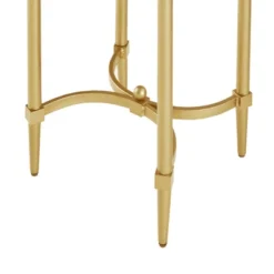 Bordeaux End Table White/Gold 14 Bordeaux End Table White/Gold -HOMCOM Shop GUEST efe84247 9814 43af b83d c6ce75a070f4