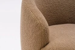 360° Swivel Accent Armchair, Barrel Chair With Black Powder Coating Metal Base-ModernLuxe 20 360° Swivel Accent Armchair, Barrel Chair With Black Powder Coating Metal Base-ModernLuxe -HOMCOM Shop GUEST f0e19a5e d307 4b8b b9d4 b7ab149b104e