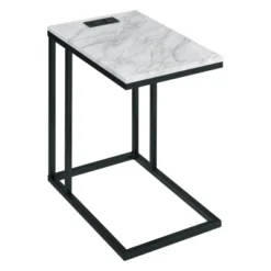 Norwich C Table With Power Port - OSP Home Furnishings -HOMCOM Shop GUEST f2303c34 2695 4d44 9579 5c5ebbb09be5