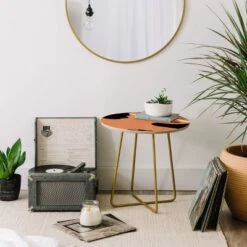 EELISE_NDRI Mean Greens Round Side Table - Deny Designs 9 EELISE_NDRI Mean Greens Round Side Table - Deny Designs -HOMCOM Shop GUEST f37501d1 399e 40ca b556 091ffede0d3e