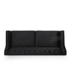 Knouff Modern Glam Tufted Velvet 3 Seater Sofa - Christopher Knight Home -HOMCOM Shop GUEST f3946a47 ab5e 4ef7 84fd 1f959db5fd49
