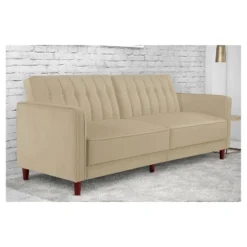 Isabella Tufted Transitional Futon - Room & Joy 26 Isabella Tufted Transitional Futon - Room & Joy -HOMCOM Shop GUEST f3e76482 3a90 48ee 9886 7e9db6208669