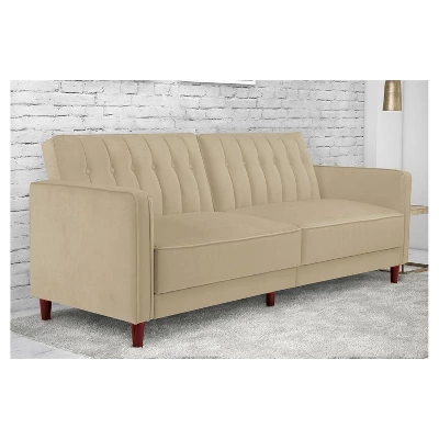 Isabella Tufted Transitional Futon - Room & Joy 7 Isabella Tufted Transitional Futon - Room & Joy - Image 5