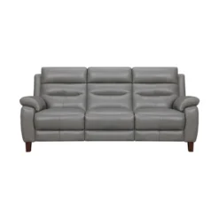 82" Hayward Genuine Leather Power Reclining Sofa - Armen Living