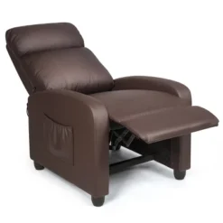 Recliner Massage Chair, Ergonomic Adjustable Single Sofa With Padded Seat BlackBrownGray 17 Recliner Massage Chair, Ergonomic Adjustable Single Sofa With Padded Seat BlackBrownGray -HOMCOM Shop GUEST f6eb488c c77b 4faa bcab b09074963f4d