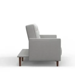 Glenwillow Home 81.5" Mies Upholstered Square Arm Convertible Sleeper Sofa In MCM Vintage Design -HOMCOM Shop GUEST f7d73ab8 288e 43f4 8f91 b6f266b7526a