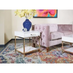 Alios Side Table Gold - OSP Home Furnishings 15 Alios Side Table Gold - OSP Home Furnishings -HOMCOM Shop GUEST f86d1f63 aa73 46f9 8123 25c5bb5f31b6