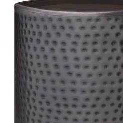 Ledger Metal Side Table Hammered Antique Copper - WyndenHall -HOMCOM Shop GUEST f8769b00 724c 4acf 9e45 da0704d9399c