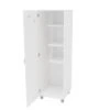Paris 1 Door Storage Cabinet White - Polifurniture 2 Paris 1 Door Storage Cabinet White - Polifurniture -HOMCOM Shop GUEST f87c3662 46db 489f 84dc c46a26c823ae