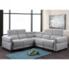 Isla Power Recliner Sectional Light Gray - Steve Silver Co. -HOMCOM Shop GUEST f95437c7 58c8 418e b8cc d61fc08faf9e