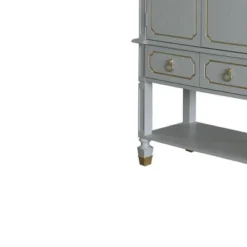 35" House Marchese Cabinet Pearl Gray Finish - Acme Furniture -HOMCOM Shop GUEST f9c9880a cbbc 4583 8145 02b596c57369