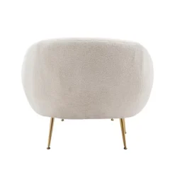 Modern Accent Chair, Teddy Short Plush Particle Velvet Armchair With Ottoman-ModernLuxe 17 Modern Accent Chair, Teddy Short Plush Particle Velvet Armchair With Ottoman-ModernLuxe -HOMCOM Shop GUEST fa163a6d 55ae 41c6 acaf 90fb36e81d40
