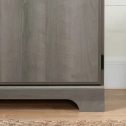 Versa 1 Door Storage Cabinet Gray Maple - South Shore -HOMCOM Shop GUEST fa500dc7 f84e 4f71 9473 b8737902af04