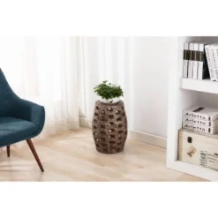 18" Hampton Side Table Weathered - Boraam 24 18" Hampton Side Table Weathered - Boraam -HOMCOM Shop GUEST fadb5872 fb24 4e04 8b6e 4cffae0e4026