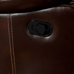 Prestwick Plush Armrests Sofa With 2 Recliner Brown - HOMES: Inside + Out -HOMCOM Shop GUEST fb3626ac 519e 4418 ab0e 59241000506e