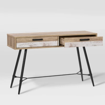 Aurora Entryway Table Beige/White - CorLiving 4 Aurora Entryway Table Beige/White - CorLiving - Image 2