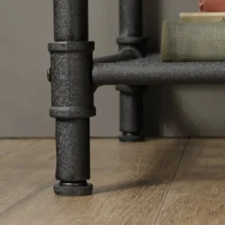 Iron City Anywhere Console Checked Oak - Sauder -HOMCOM Shop GUEST fb918200 5f6c 4d2f 9ada 21bc80b106a3