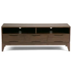Pearson Solid Hardwood TV Stand For TVs Up To 65" - WyndenHall -HOMCOM Shop GUEST fbe161b3 42d4 4e2d 864c d2e885fb5f49