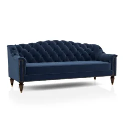 Fawne Camelback Sofa Blue - Furniture Of America 11 Fawne Camelback Sofa Blue - Furniture Of America -HOMCOM Shop GUEST fca90904 37ad 4be5 bd92 5b72231748f4
