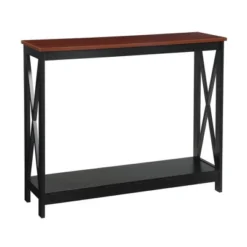 Oxford Console Table With Shelf - Breighton Home -HOMCOM Shop GUEST fd10b2ea 372b 491f 9aaf 8a099344a065